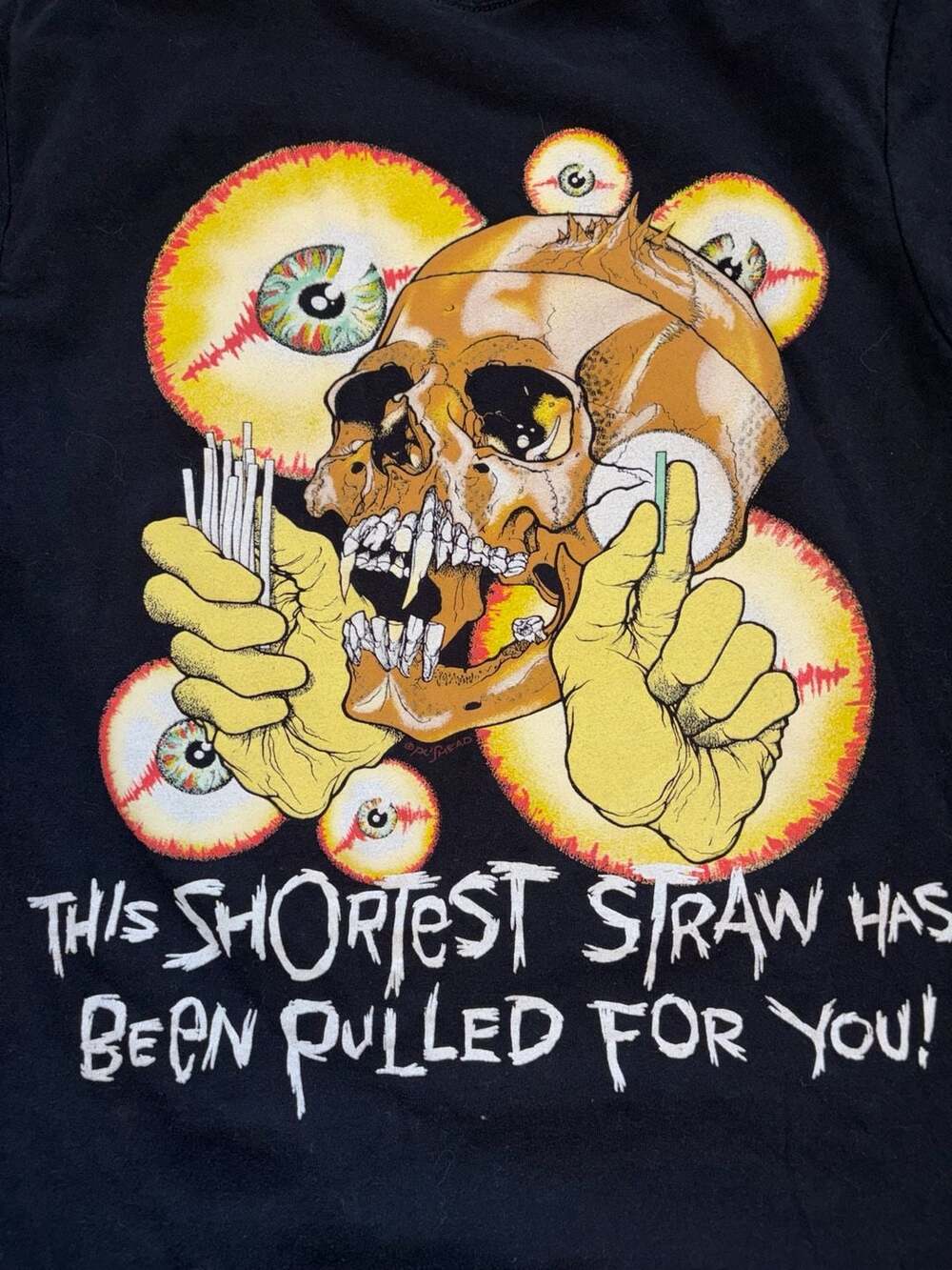 Metallica Shortest Straw In Vertigo T-Shirt Black Graphic Tee S